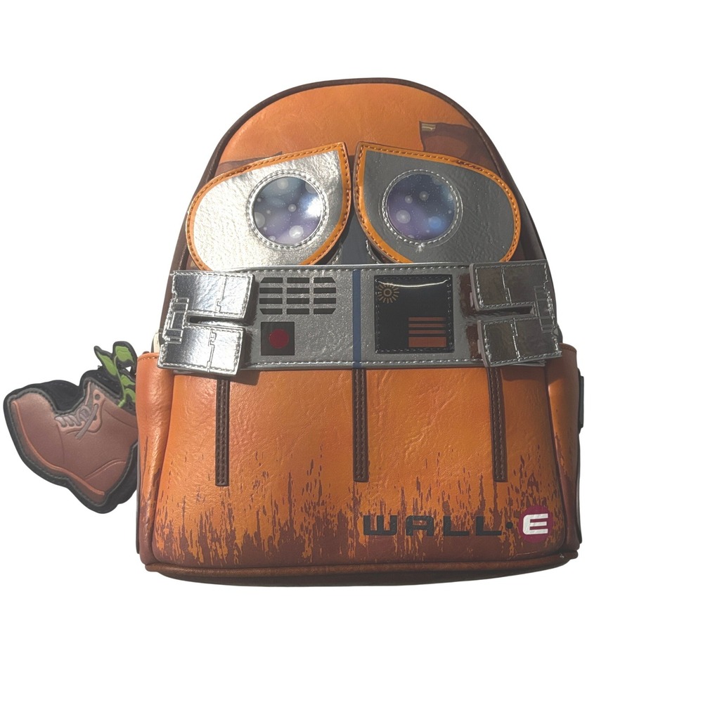 Loungefly Disney Pixar Wall-E Lenticular Mini Backpack Moving Hands Robot NWT